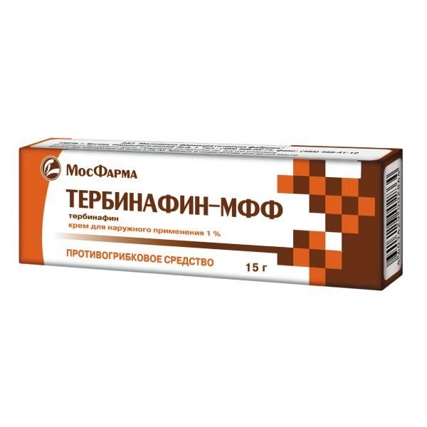 Тербинафин-МФФ крем для наружного применения 1% 15г от компании Admi - фото 1