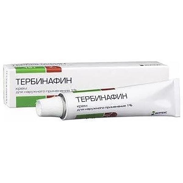 Тербинафин-Вертекс крем для наружного применения 1% 30г от компании Admi - фото 1