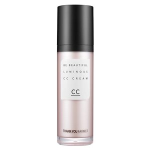 THANK YOU FARMER CC-крем для лица придающий коже сияние 3-в-1 SPF30 PA Be Beautiful Luminous CC Cream