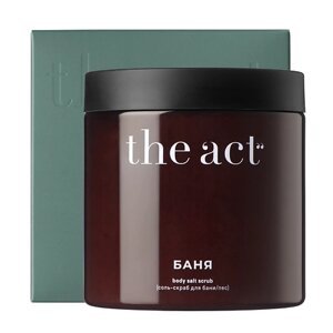 THE ACT Скраб-соль для тела бани и сауны "Лес" с маслами 500.0