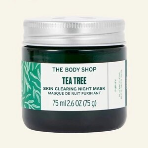 THE BODY SHOP Ночная маска Tea Tree Skin Clearing Night против несовершенств с маслом чайного дерева 75.0
