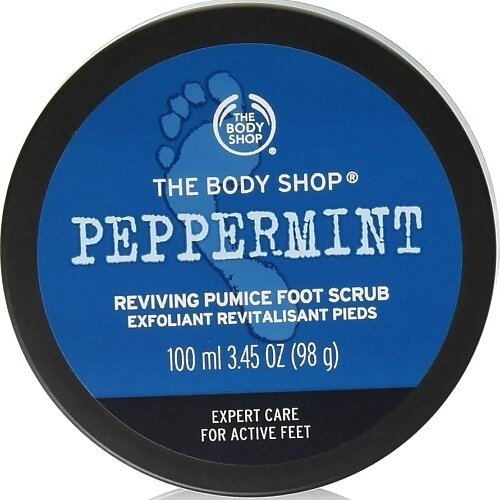 THE BODY SHOP Охлаждающий скраб для стоп с маслом мяты Peppermint 100.0 от компании Admi - фото 1