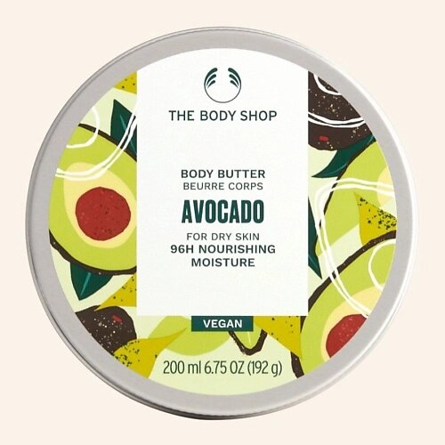 THE BODY SHOP Питательное масло Avocado для сухой кожи тела 200.0