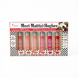 THEBALM Набор матовых жидких помад Meet Matt (e) Hughes Vol. 14