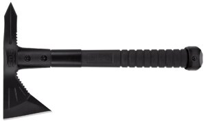 Топор - тактический томагавк Voodoo Hawk Mini Black - SOG F183, сталь 3Cr13MoV Hardcased Black, рукоять термопластик GRN, чёрный