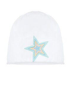 Трикотажная шапка с декором звезда Catya