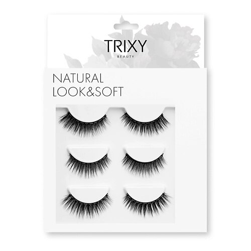 TRIXY beauty сет магнитных ресниц GLAM