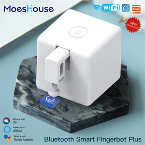 Tuya Finger Robot Switch Smart Home Bluetooth Механический Arms Bot Button Pusher Приложение Smart Life Голосовое управл