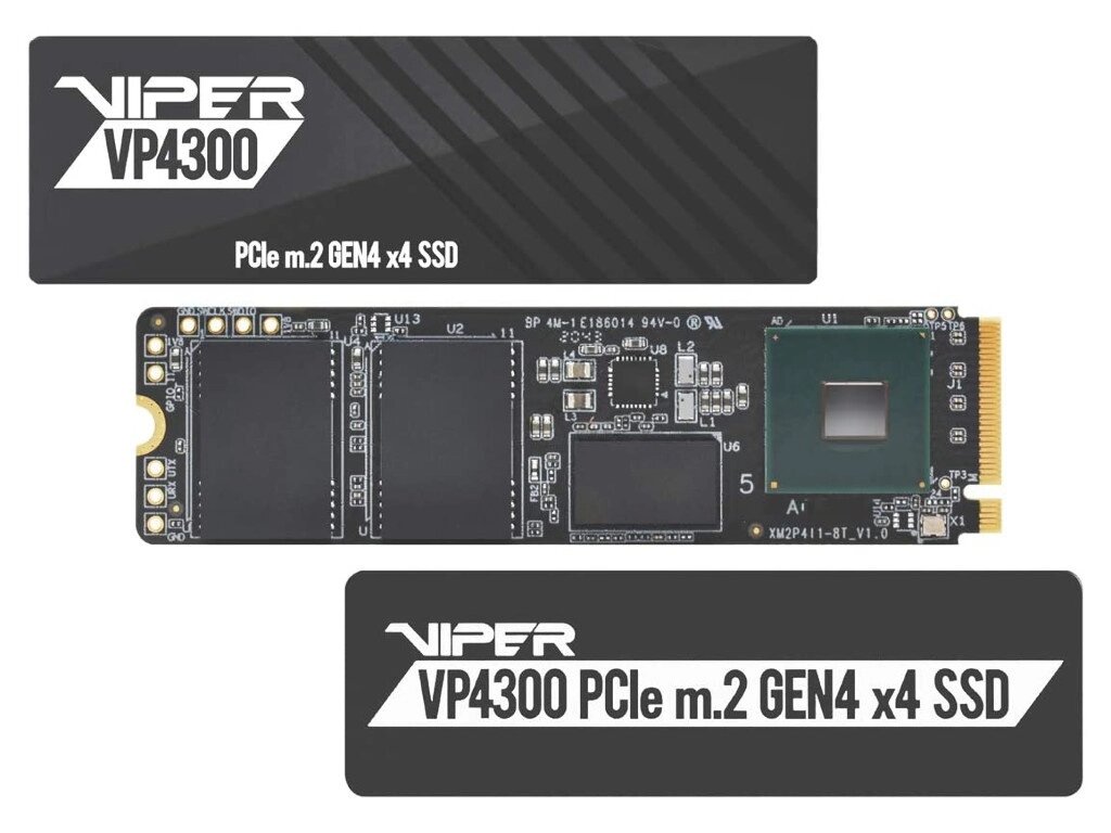 Твердотельный накопитель Patriot Memory Viper VP4300 1Tb VP4300-1TBM28H от компании Admi - фото 1