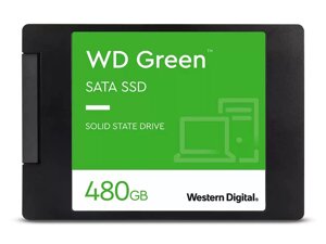 Твердотельный накопитель Western Digital Green SSD 480Gb SATA WDS480G3G0A