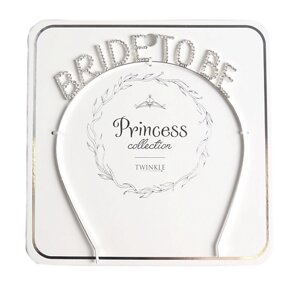 Twinkle princess collection ободок для волос bride to be