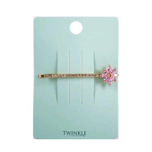 TWINKLE Заколка для волос Pink Flower