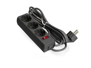 Удлинитель ExeGate EC-3-3B 3 Sockets 3m Black EX279351RUS