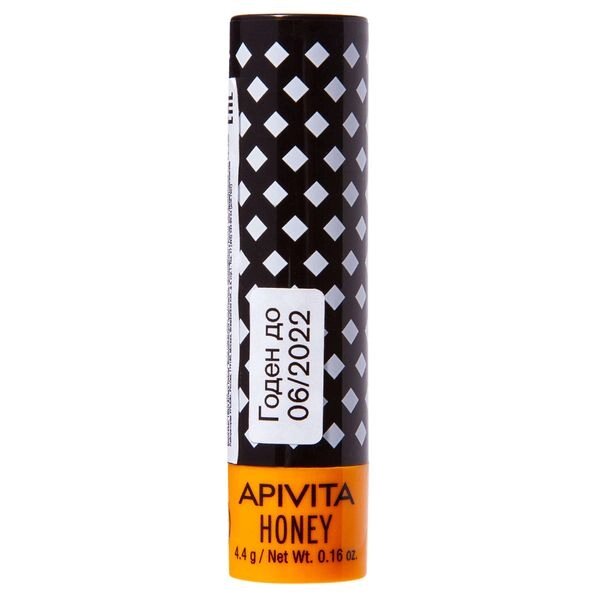Уход для губ мёд Био Apivita/Апивита стик 4,4г от компании Admi - фото 1