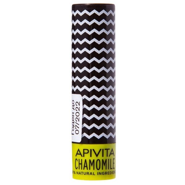 Уход для губ ромашка SPF15 Apivita/Апивита стик 4,4г от компании Admi - фото 1