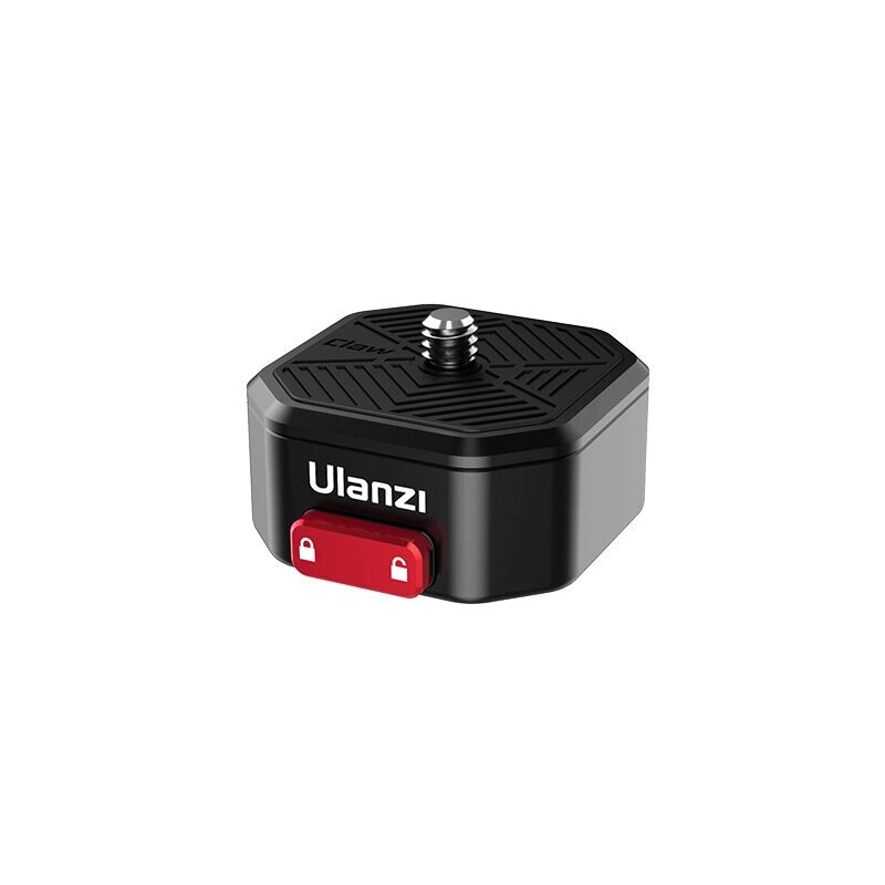 Ulanzi Claw Quick Release Пластина Mini QR Пластинаr с подшипником нагрузки 1/4 дюймов Болт 50 кг для DSLR камера от компании Admi - фото 1