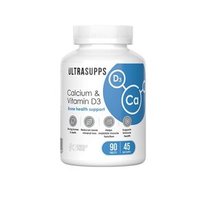 ULTRASUPPS Кальций и Витамин Д3 Calcium & Vitamin D3