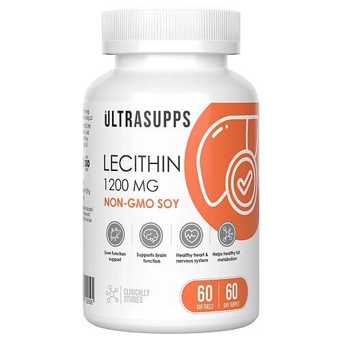 ULTRASUPPS Витаминный комплекс Lecithin 1200 MG