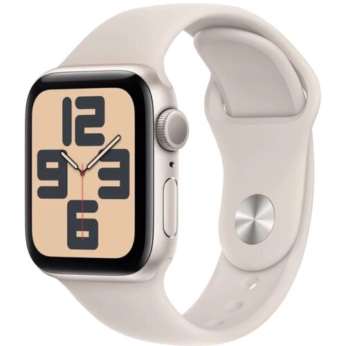 Умные часы Apple Watch SE 2023, 40 мм, Starlight Sport Loop, Starlight Aluminium (MR9W3QR/A)