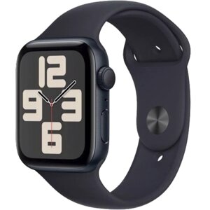 Умные часы Apple Watch SE 2023, 44 мм, Midnight Sport Band, Midnight Aluminium, Size M/L (MRE93)
