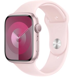 Умные часы Apple Watch Series 9, 41 мм, Sport Band, Pink, size M (MR933)