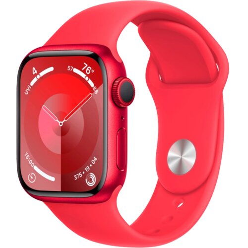 Умные часы Apple Watch Series 9, 41 мм, Sport Band, Red, size L