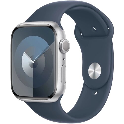 Умные часы Apple Watch Series 9, 41 мм, Sport Band, Size L, Silver (MR913)