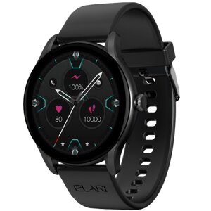 Умные часы ELARI chrono pro, KP-N2-BLACK, черный