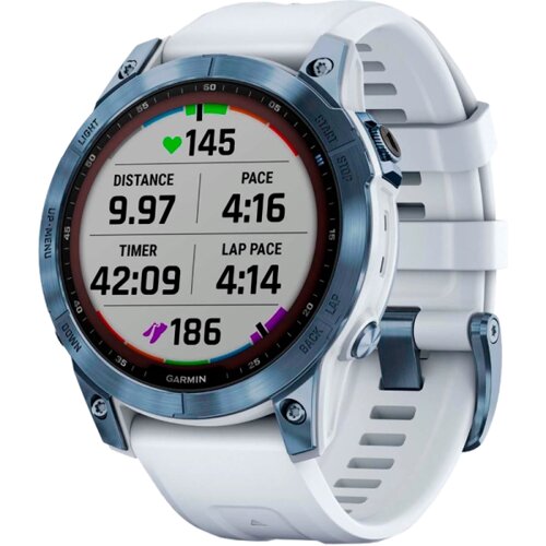 Умные часы Garmin Fenix 7 Sapphire Solar Blue (010-02540-25)