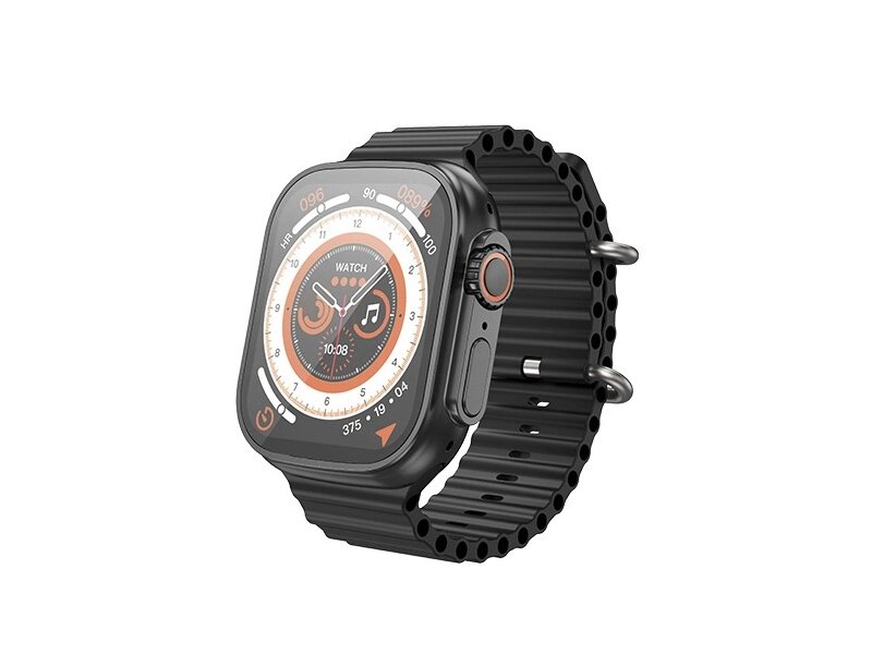 Умные часы Hoco Y12 Ultra Black 6931474791986 от компании Admi - фото 1