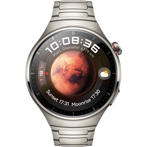 Умные часы HUAWEI Watch 4 Pro LTE, титановый ремешок