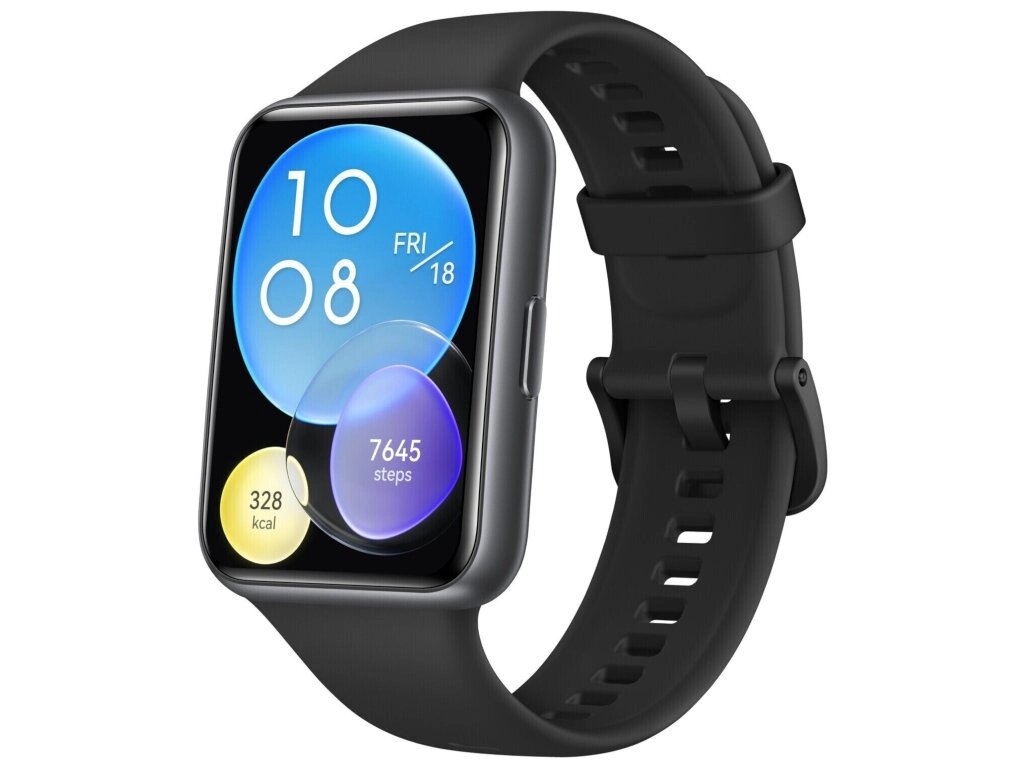 Умные часы Huawei Watch Fit 2 Yoda-B09S Midnight Black Silicone Strap 55028916 от компании Admi - фото 1