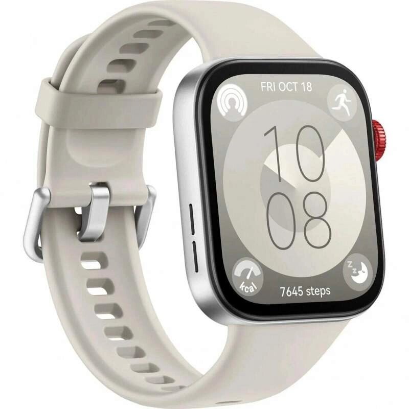 Умные часы Huawei Watch Fit 3 White 55020CDT от компании Admi - фото 1