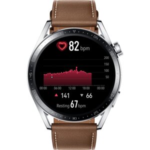 Умные часы HUAWEI Watch GT 3 46mm, коричневые