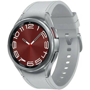 Умные часы Samsung Galaxy Watch 6 Сlassic 43mm LTE, серебристый (SM-R955FZSAXSP)
