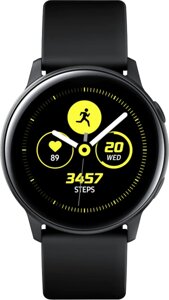 Умные часы Samsung Galaxy Watch Active, черный сатин (SM-R500NZKASER)