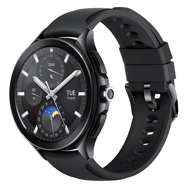 Умные часы Xiaomi Watch 2 Pro Black Case with Black Fluororubber Strap M2234W1 / BHR7211GL от компании Admi - фото 1