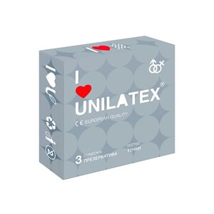 UNILATEX Презервативы Dotted 3.0