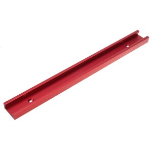 Универсальный красный 300-1220 мм Т-образный паз Т-образный паз Mitre Track Jig Fixture Slot 30x12,8 мм для настольной п