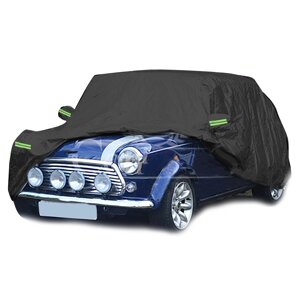 Универсальный полный автомобильный чехол, водонепроницаемый, дышащий, защита от дождя и снега для BMW Mini