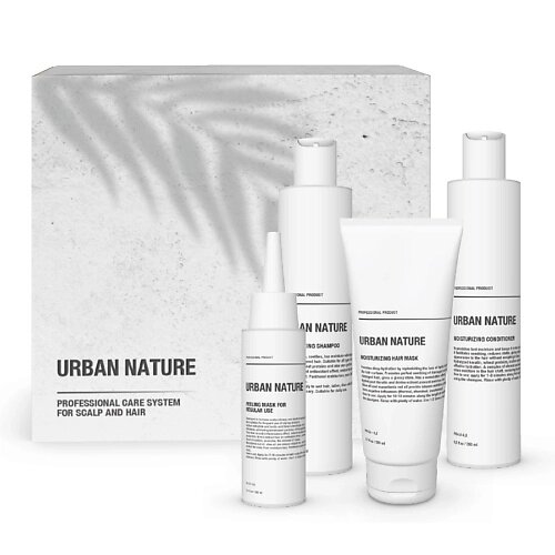 URBAN nature набор для ухода за волосами DETOX balancing в домашних условиях