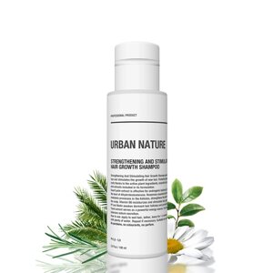 URBAN nature шампунь укрепляющий и стимулирующий рост волос strengthening AND stimulating HAIR GROW 100.0