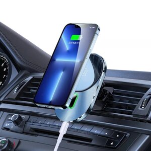 USAMS CD170 15W Magntic Авто Беспроводное зарядное устройство Air Vent Holder для iPhone 14 Pro Max 13 для iPhone 12 Ser