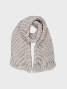 Уютный шарф крупной вязки (30*180cm)