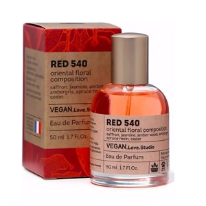 VEGAN. LOVE. STUDIO Парфюмерная вода женская RED 540 шафран жасмин амбра кедр 50.0