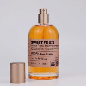 VEGAN. LOVE. STUDIO Туалетная вода женская Sweet Fruit личи пирожное айва белый шоколад 100.0
