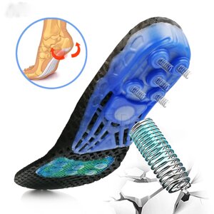 Весна Силиконовый ортопедические стельки для поддержки свода стопы вставки плоскостопие ортопедическая обувь подошва сте
