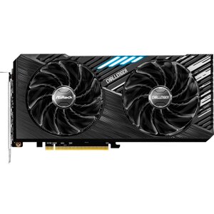 Видеокарта asrock radeon RX 7600 XT challenger 16GB OC 2516mhz PCI-E 4.0 16384mb 18000mhz 128-bit HDMI 3xdp RX7600XT CL 16GO