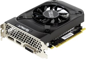 Видеокарта palit geforce GTX 1050 ti stormx 1290mhz PCI-E 3.0 4096mb 7000mhz 128 bit DVI HDMI NE5105T018G1-1070F