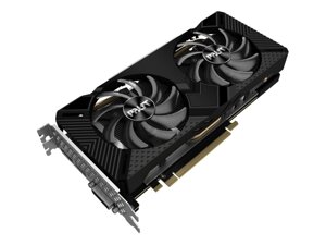 Видеокарта palit geforce RTX 2060 super dual 1470mhz PCI-E 3.0 8192mb 14000mhz 256 bit DVI HDMI DP NE6206S018P2-1160A-1